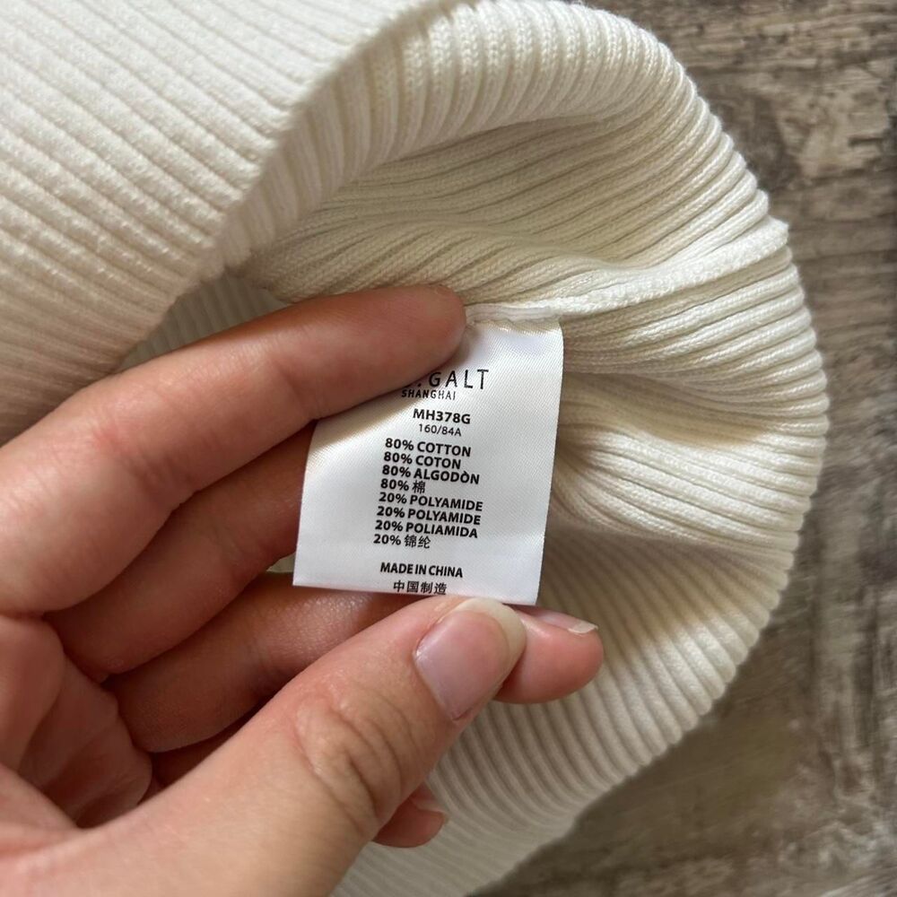 Brandy-melville Women's White Cardigan - Picture 3 of 7